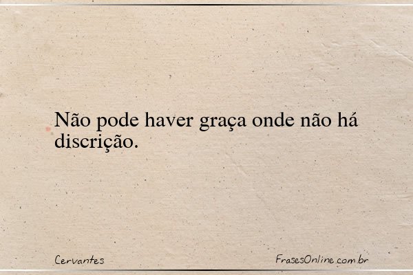 Frase de Cervantes