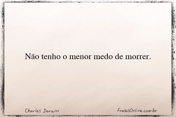Frase de Charles Darwin