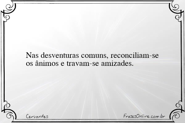 Frase de Cervantes