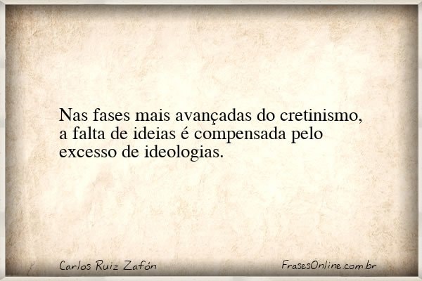 Frase de Carlos Ruiz Zafón