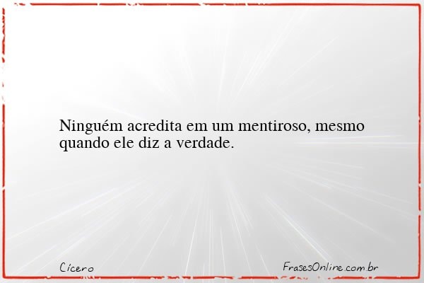 Frase de Cícero