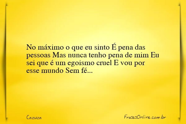 Frase de Cazuza