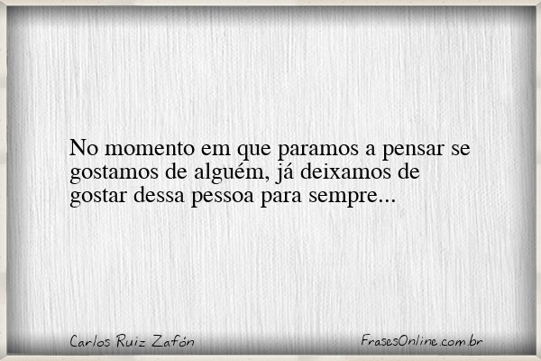 Frase de Carlos Ruiz Zafón