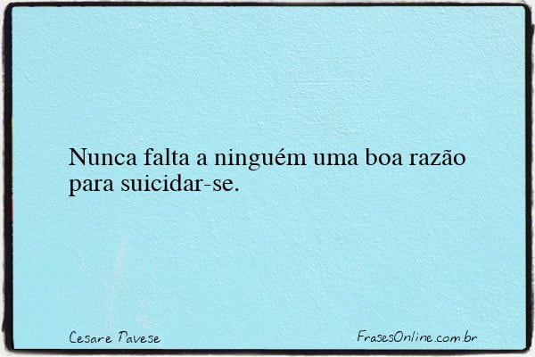 Frase de Cesare Pavese