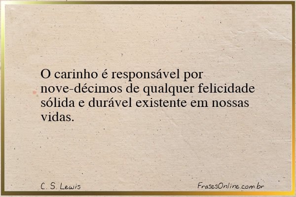 Frase de C. S. Lewis