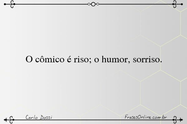 Frase de Carlo Dossi
