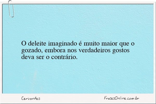 Frase de Cervantes