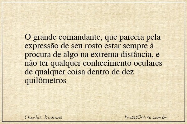 Frase de Charles Dickens