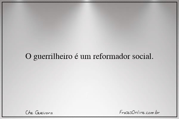 Frase de Che Guevara