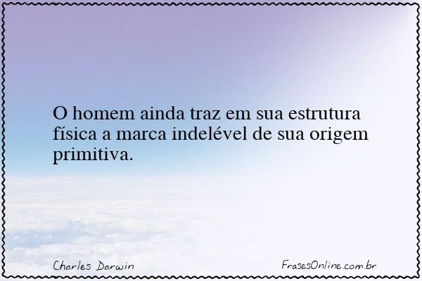 Frase de Charles Darwin