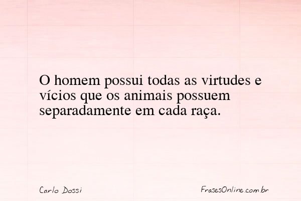 Frase de Carlo Dossi