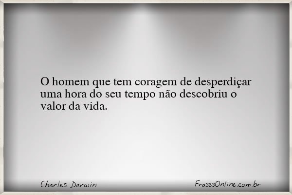 Frase de Charles Darwin
