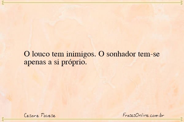 Frase de Cesare Pavese