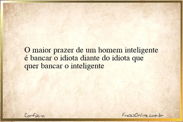 Frase de Confúcio