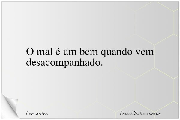 Frase de Cervantes