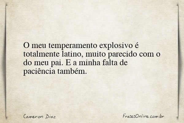 Frase de Cameron Diaz