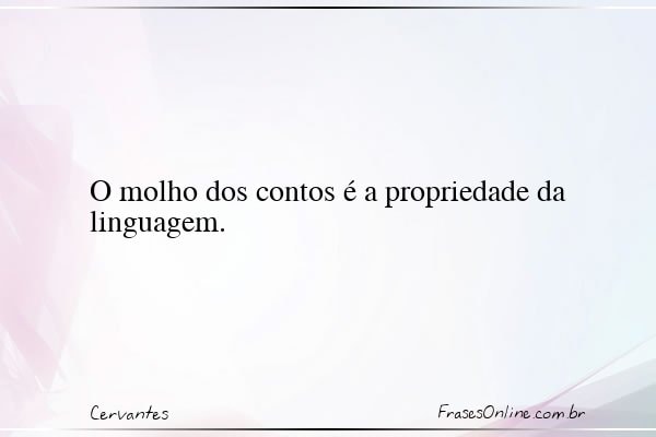 Frase de Cervantes