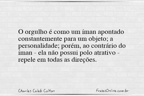 Frase de Charles Caleb Colton
