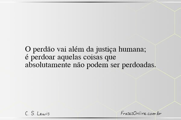 Frase de C. S. Lewis
