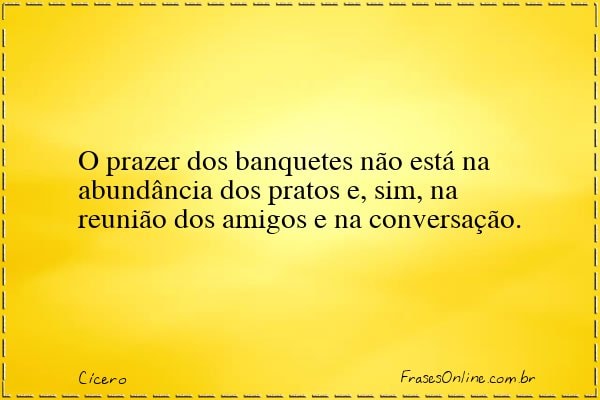 Frase de Cícero