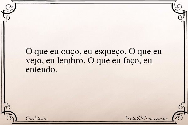 Frase de Confúcio