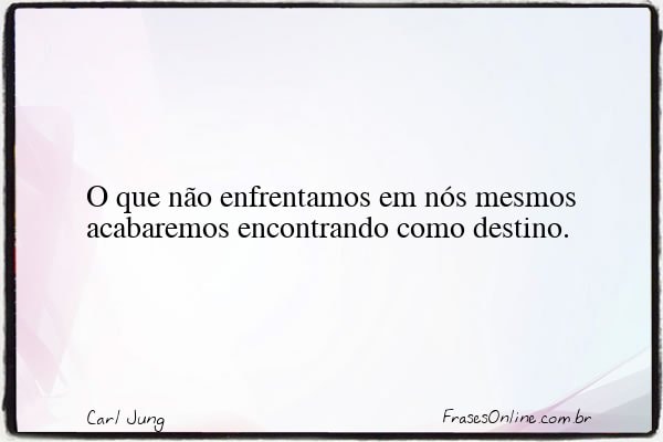 Frase de Carl Jung