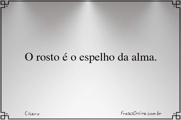 Frase de Cícero