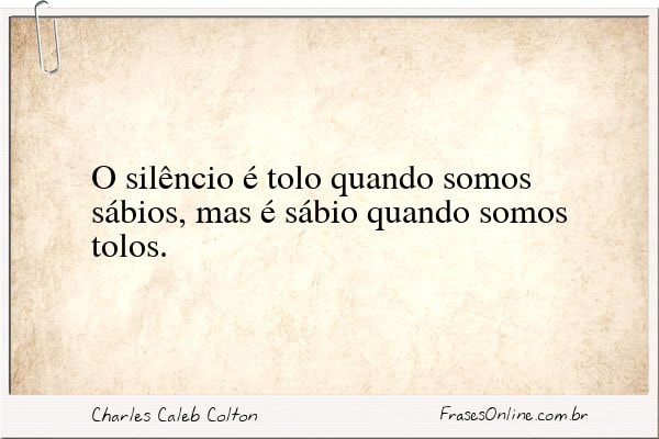 Frase de Charles Caleb Colton