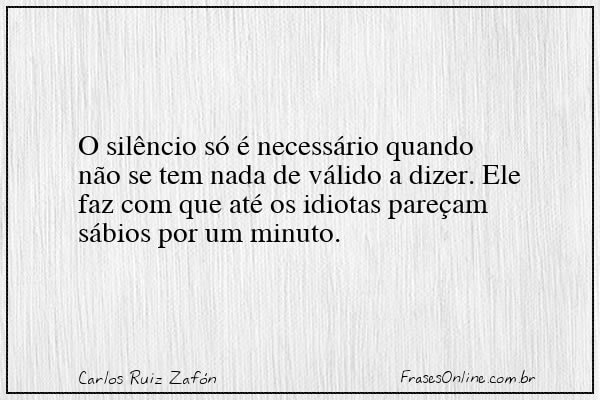 Frase de Carlos Ruiz Zafón