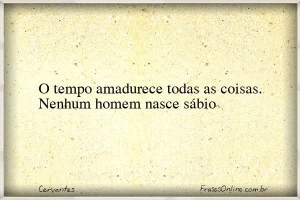 Frase de Cervantes