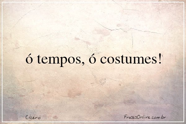 Frase de Cícero