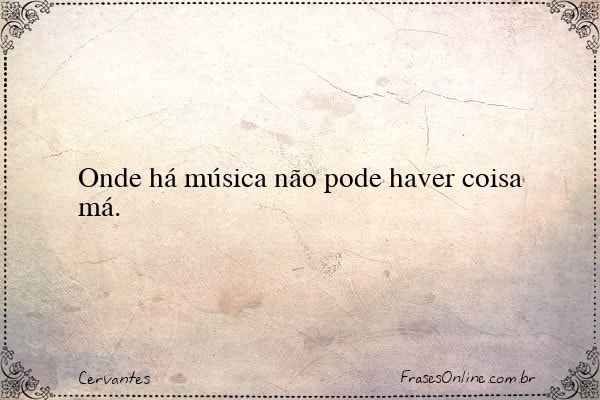 Frase de Cervantes