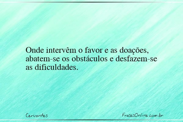 Frase de Cervantes