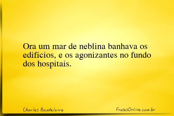 Frase de Charles Baudelaire