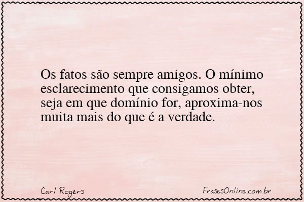 Frase de Carl Rogers