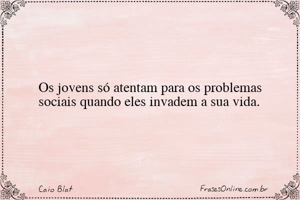 Frase de Caio Blat