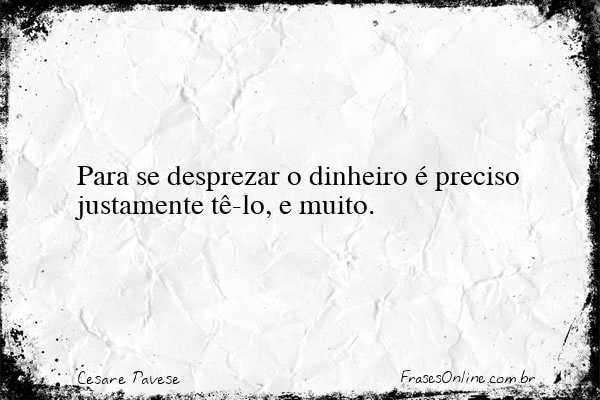Frase de Cesare Pavese