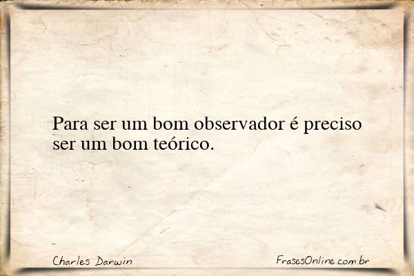 Frase de Charles Darwin
