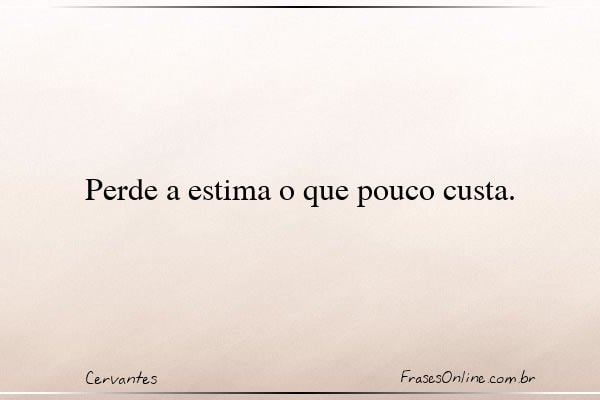 Frase de Cervantes