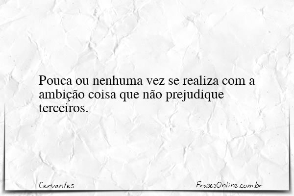 Frase de Cervantes