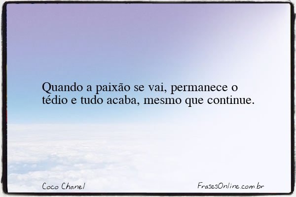 Frase de Coco Chanel