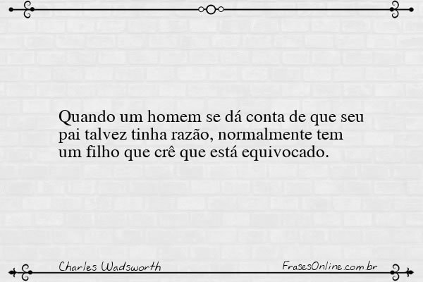 Frase de Charles Wadsworth