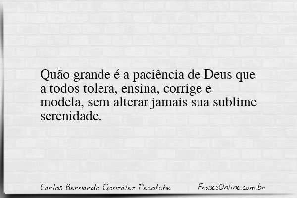Frase de Carlos Bernardo González Pecotche