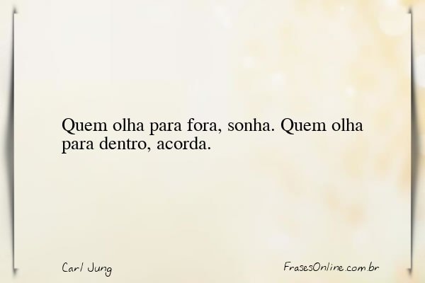 Frase de Carl Jung