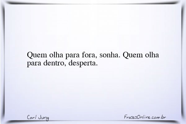 Frase de Carl Jung