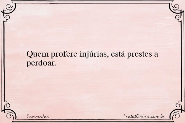 Frase de Cervantes