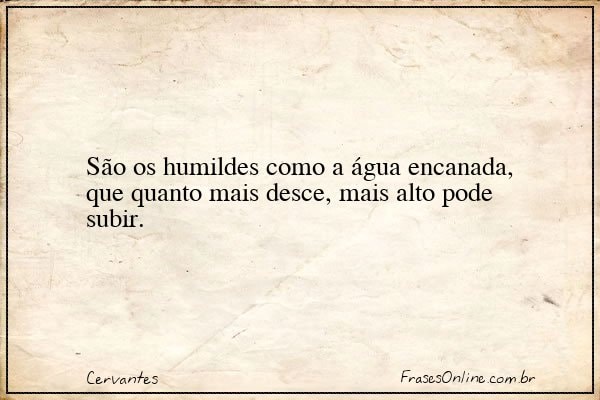 Frase de Cervantes