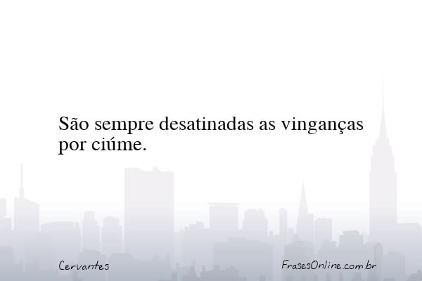 Frase de Cervantes