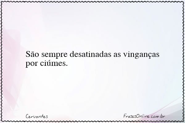 Frase de Cervantes