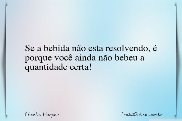 Frase de Charlie Harper